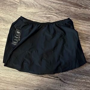 Black Size 1 skirt swim bottoms from Torrid NWT